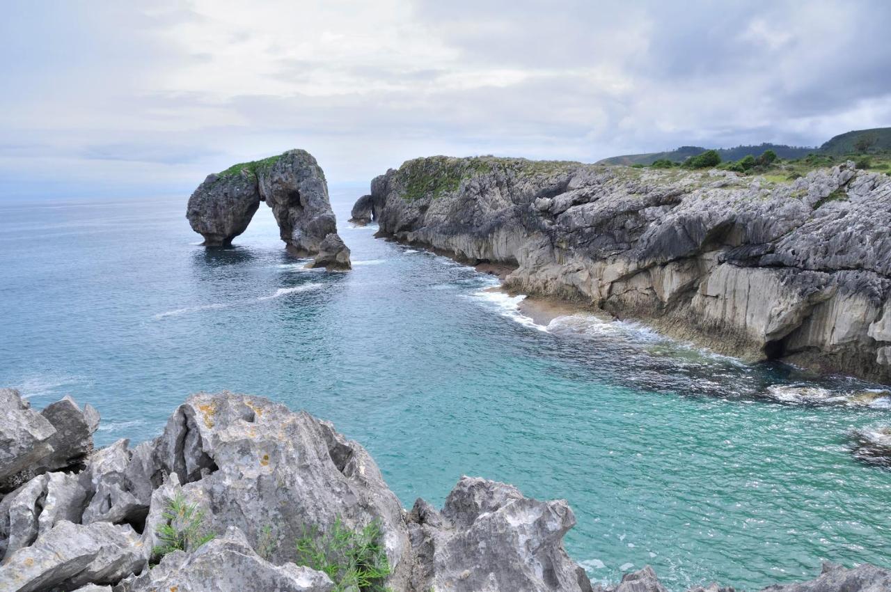 Casa Rural Las Fraguas Llanes, Gulpiyuri, Bufones 外观 照片