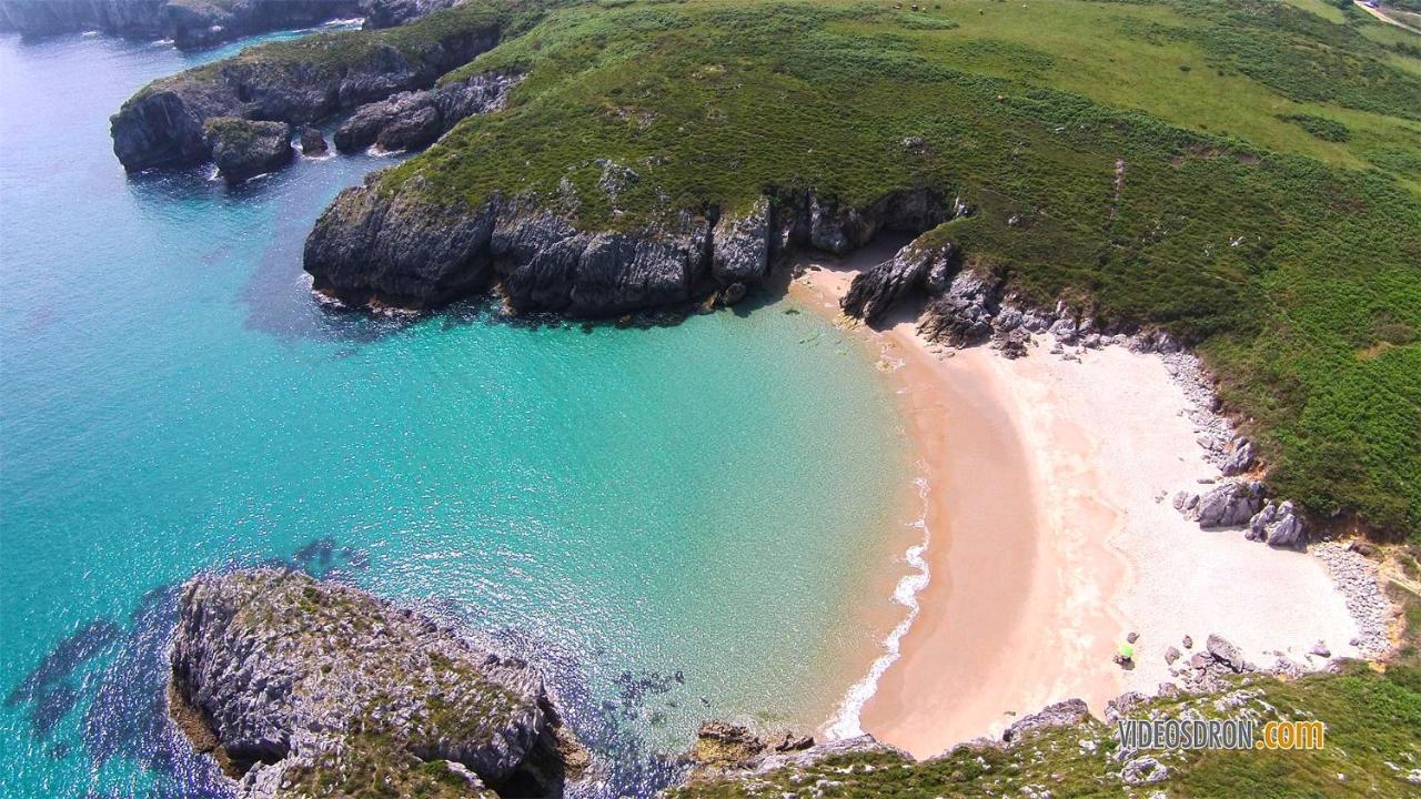 Casa Rural Las Fraguas Llanes, Gulpiyuri, Bufones 外观 照片
