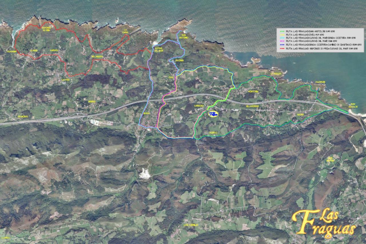 Casa Rural Las Fraguas Llanes, Gulpiyuri, Bufones 外观 照片